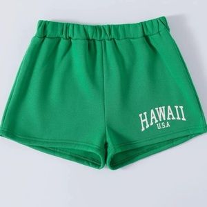 Green Comfy Shorts